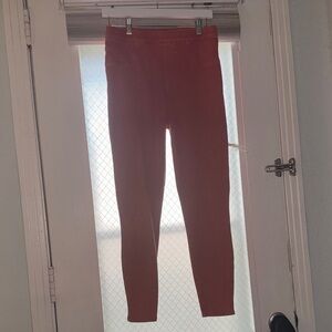 Spanx Nantucket Red Slim Leggings size L